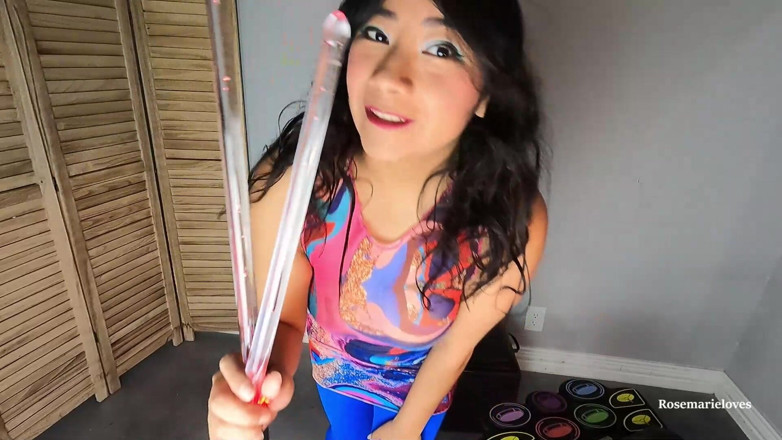 RosemarieLoves: Orta yaşlı seksi kadın davul çalıyor vlog