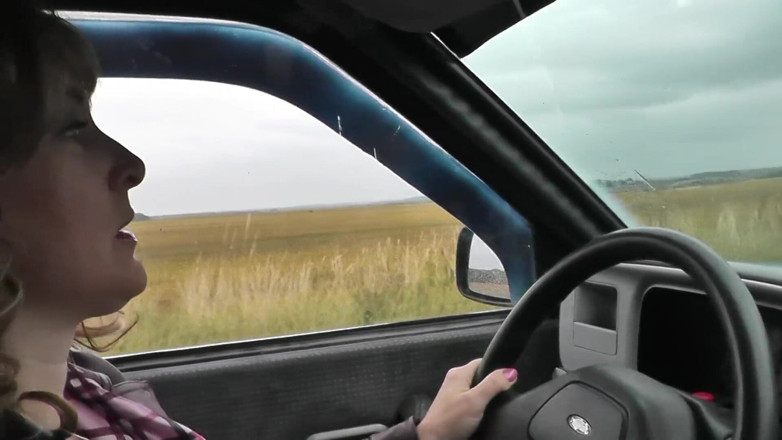 XXX-Platinum: Beautiful Stepmom MILF Stopped Car, Masturbates Pussy, Gets Strong Wet...