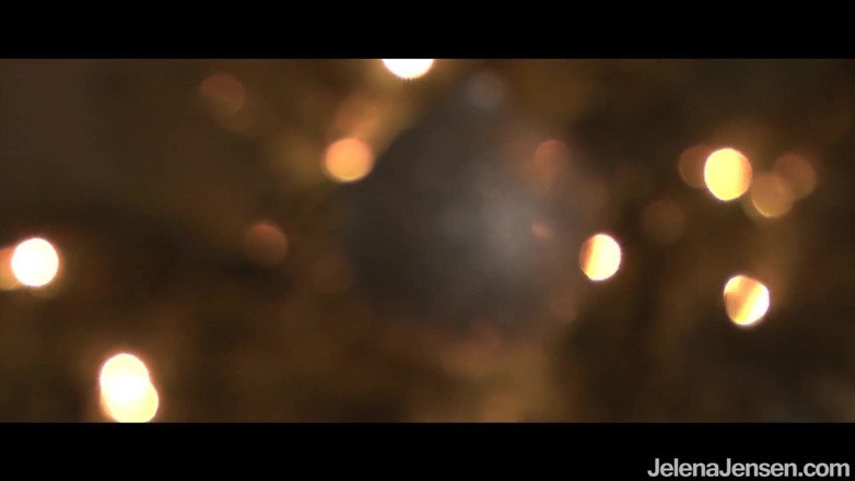 Jelena Jensen: Jelena Jensen White Lace Christmas Candy Cane menghisap masa!!