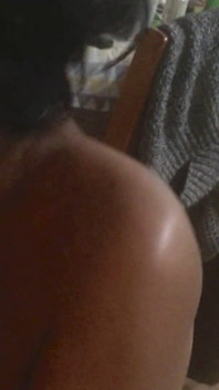 Indonesian on Her Knees Suck Dick