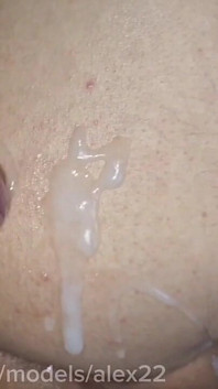 I Fucked the Hole, Filled the Ass with Cum From a Thick, Bare Cock, and Made a Compilation of Cum Shots!