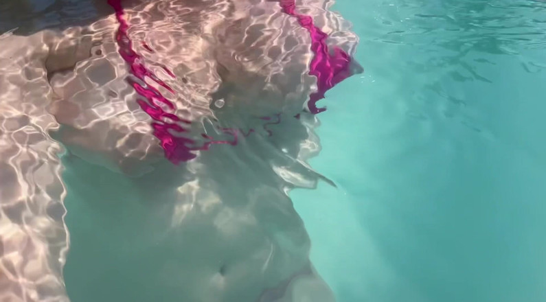 Artemisia Love: Artemisia Love Sexy and Horny Underwater Showing Her Big Tits...