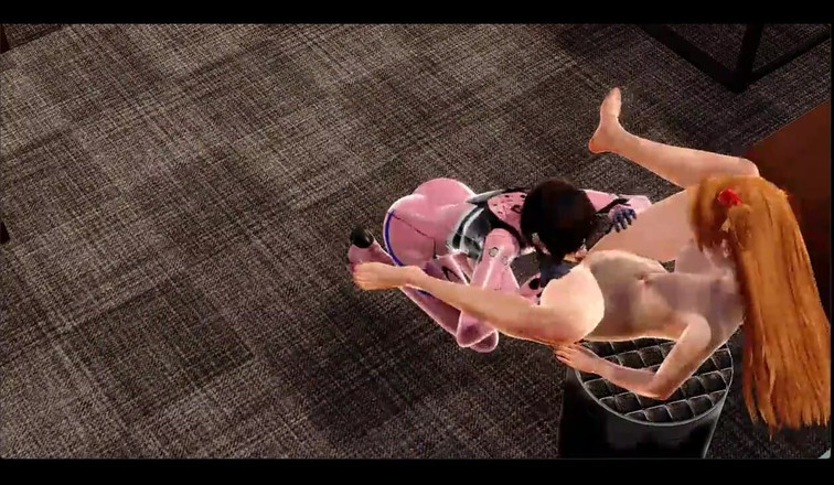 HentaiTubes: Evangelion Yuri Hentai Parodie - Seks Asuka &amp; Marie Yang Menakjubkan - Manga...