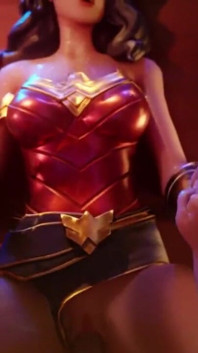 POV - Wonder Woman Gets Missionary Fucked and Creampied