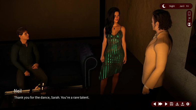 Dirty GamesXxX: Whispers of Desire: Husband Watches His Wife Dance with Their...
