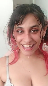 ¡Puta bimbo tonta roba tu semen! - Ahegao & Escupir