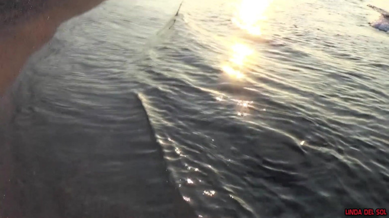 Linda del Sol: Paired X 3: Give me dick on the beach