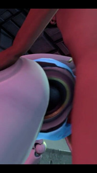 Pounding Robot Pussy with Overwatch Echo
