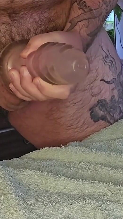 Gay Bear Tries New Toy (Chris Underwill)