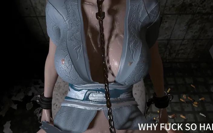 Why fuck so hard: 3D Cute Asian Skinny Slut Have Her First Time BDSM...