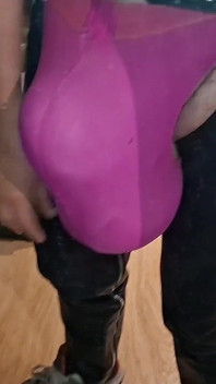 Lycrajock și Chaps din piele, mirrorfun