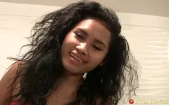 Asiansexdiary Curly Haired Pinay Teen Rocks Foreigners World