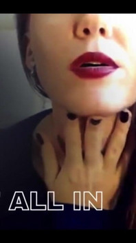 Get on Your Knees for Me as I Use My Dildo to Tease Your Lips