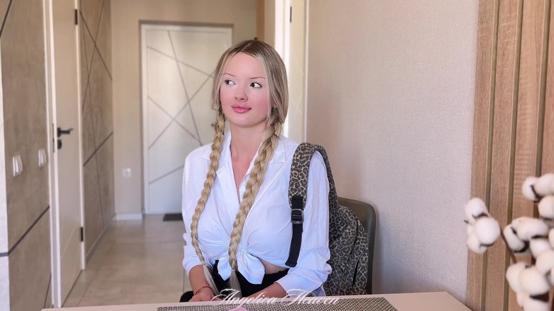 AngelicaHeaven: Young Girl Came to a Porn Casting and Was Fucked...