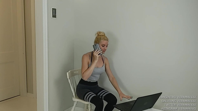 VieraMayXXX: Posses mnie dla zemsty - spodnie do jogi