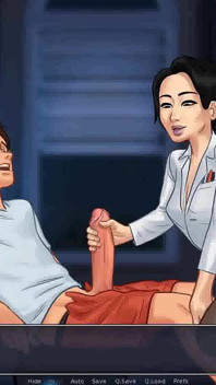 Cerita musim panas: profesor Jepang ngocok kontol muridnya di kantor ep 177