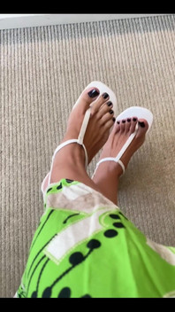 New Black Pedicure