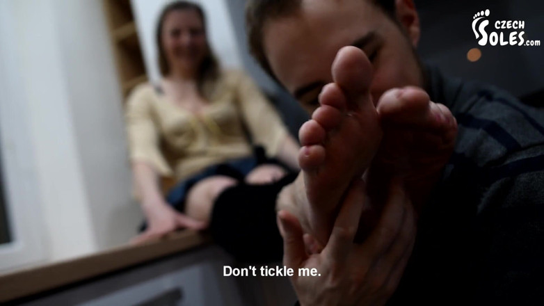 Czech Soles - foot fetish content: Wife's sexy feet worship during cooking