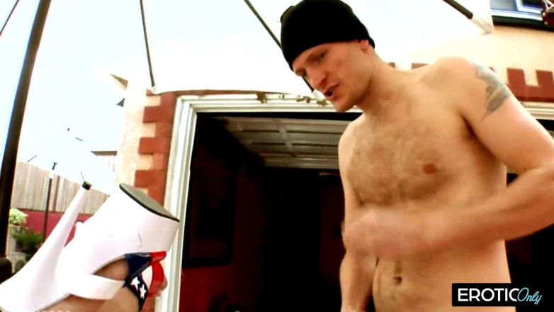 My Porn King: Roter latexarsch hart im doggystyle geritten