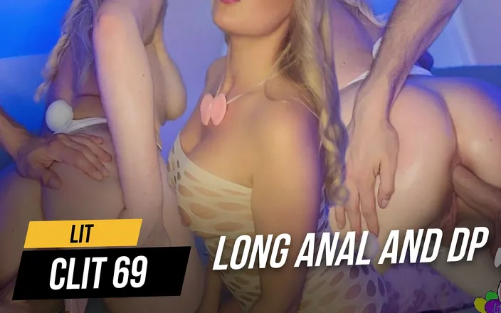 Litclit69: La coniglietta spalancata per un lungo anale e dp