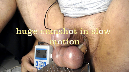 Gaylectrician: E-stim cumshot with stretched balls 21_01_14