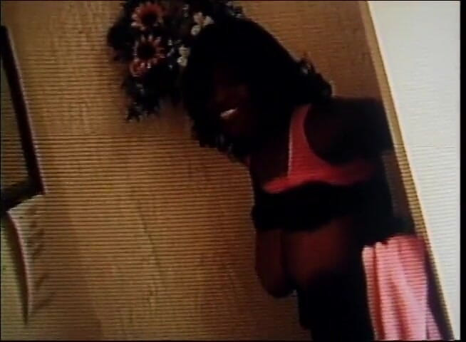 VOP Ebony Babes: Bbw ebony šuká při venkovním šukání