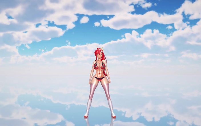 Mmd anime girls: Mmd R-18 Anime Girls Sexy Tanec klip 144