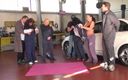 Erotic Club: Sex Party in the Car Garage