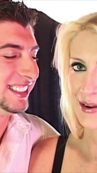 Double Barrel - Busty Blonde Babe Gets Fucked & Facialled