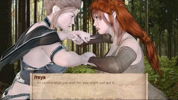Visual Novels: Petualangan Alenjas bagian 2