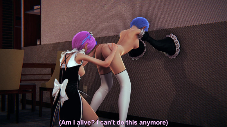 Waifu club 3D: Ram lízání rem k orgasmu