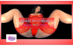 Ebony VR solos virtual reality adult films: Chase My Půlky - Ebony MILF Chase Sexy Tease