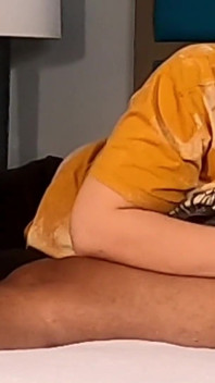 Perinatal Black Cock Oral Therapy for 33 Week Old Pregnant White Girl
