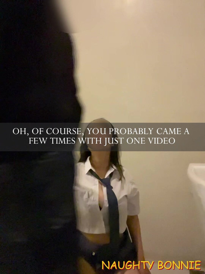 naughty bonnie: For My Pathetic Boyfriend the Day I Become a Cum...