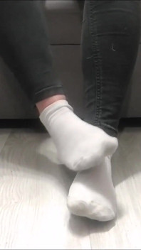 (85) White Socks Fetish