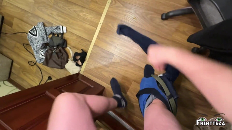 Frintteza: Stepson Ripped Pantyhose, Huge Cum Load in Big Ass Stepmom....