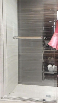 Dusche in der Hotelsuite
