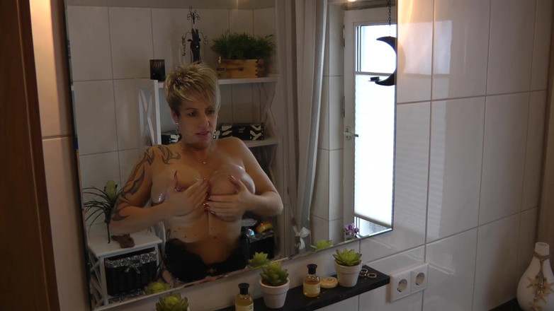 German amateur - 100% German hardcore videos: Grandi tette massaggiate dopo fica bagnata scopata e crema