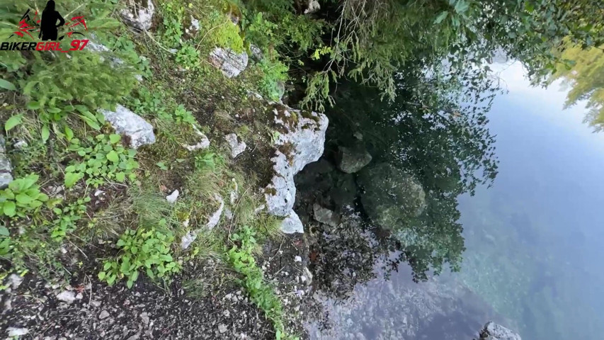 Risky Public Fuck at the Eibsee with Mega Cumshot! (Bikergirl_97)