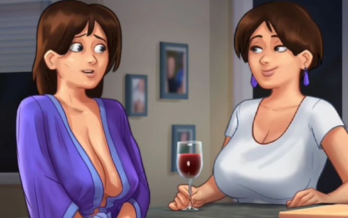 Lana Game plays: Saga estivale n° 34 - deux MILF parfaites