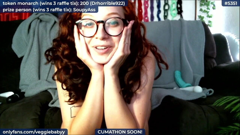 Veggiebabyy: Veggiebabyy Camgirl 30 Orgasms in a Row