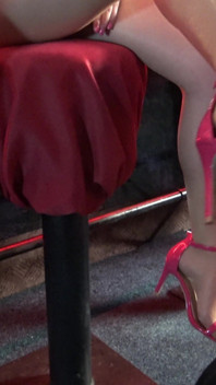 He just wanted a drink from the bar and is enslaved to lick his shoes!