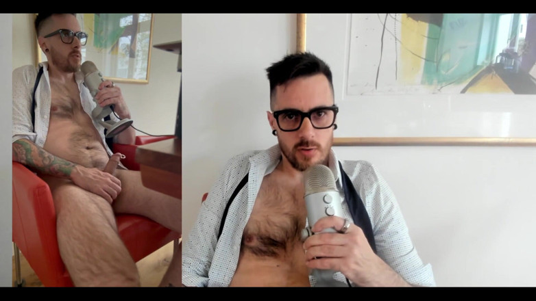 Maxx Obsidian: Asmr Roleplay as Your Grad College Professor! Includes Cumshot!