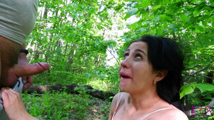 YSP Studio: Sensual blowjob in the woods