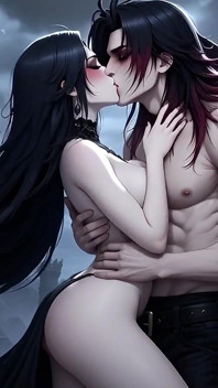 Fantasie gotiche del vampiro 1 - Hentai Ai Generated