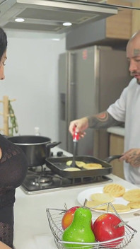 Cuckolding My Wife with a Thick-ass MILF Who Rides Me Hard in Front of Her
