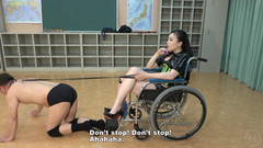 MistressLand: College Girl Makes Teacher Pull Carriage and Whips Him