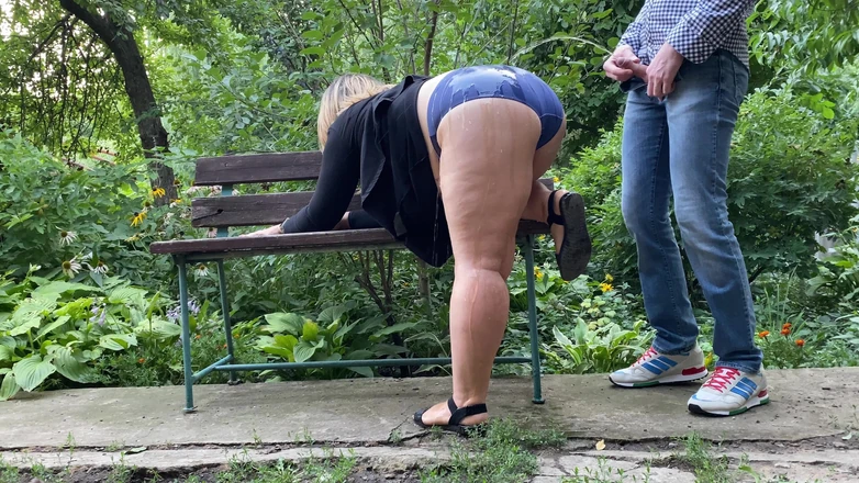OurFetishLife: Stepmom let her stepson pee on her gorgeous ass in...