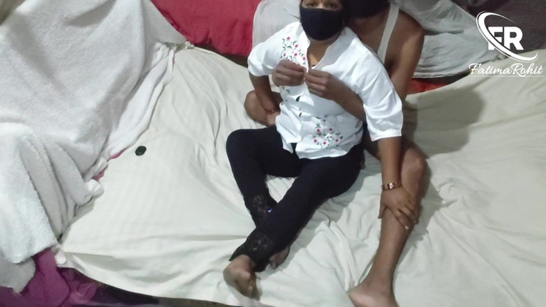 Fatimaxyz: Desi Girl Friend Masti on the Bed