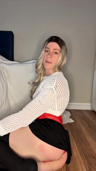 Magra Carina Transgirl Scopata Enorme Dildo